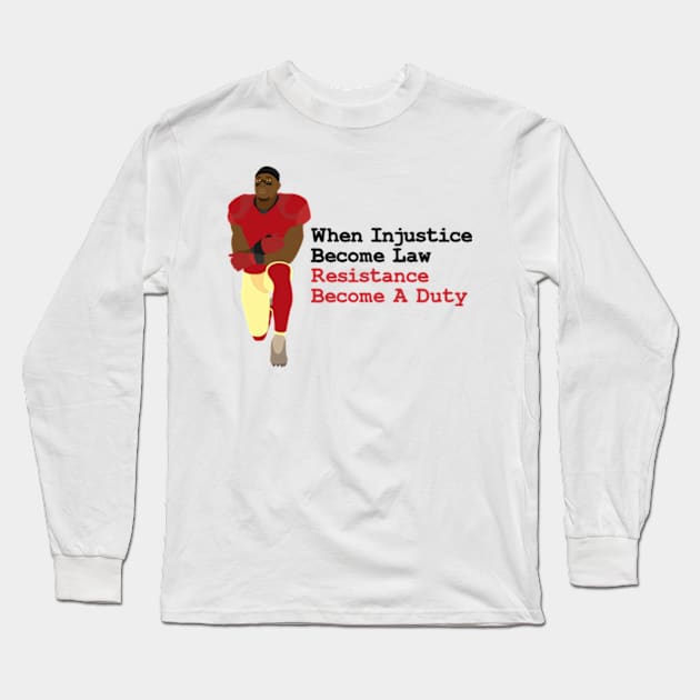 Black Activism BLM Long Sleeve T-Shirt by Hashop